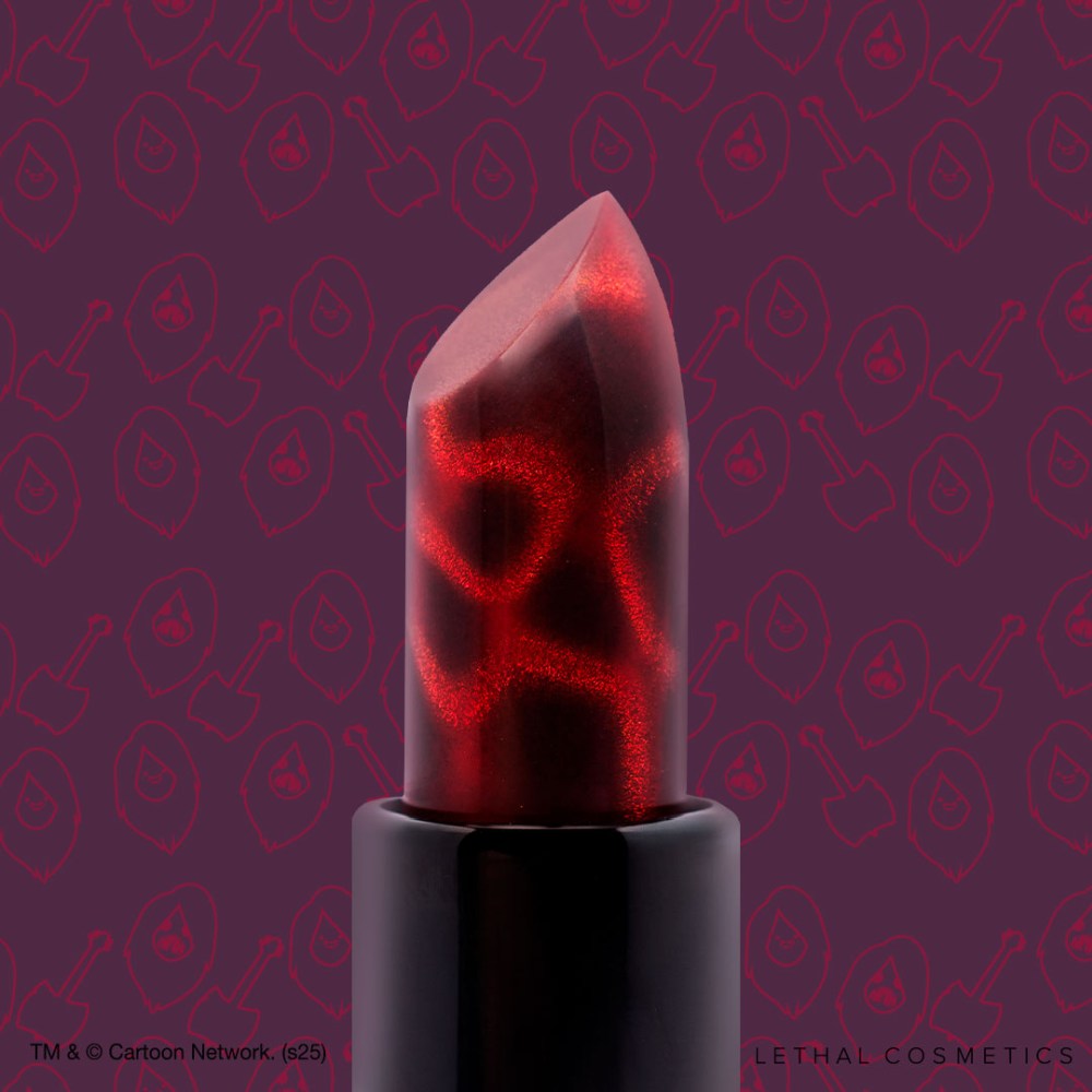 Lethal Cosmetics Adventure Time - Marceline Lippenbalsem - Zwart/Rood